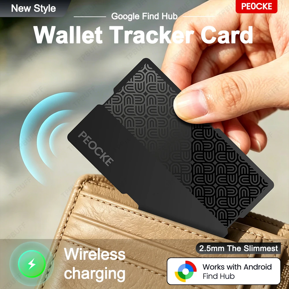 cartao-rastreador-de-carteira-android-google-find-my-com-carregamento-sem-fio-localizacao-gps-localizador-a-prova-d'Agua-smart-tag-airtag-gps
