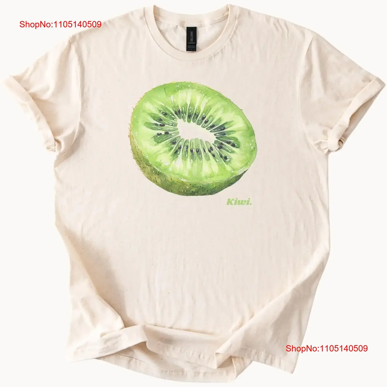 

Зеленая футболка с фруктами киви, винтажный потертый слегка топ для повседневной носки, повседневная уличная мода, удобная