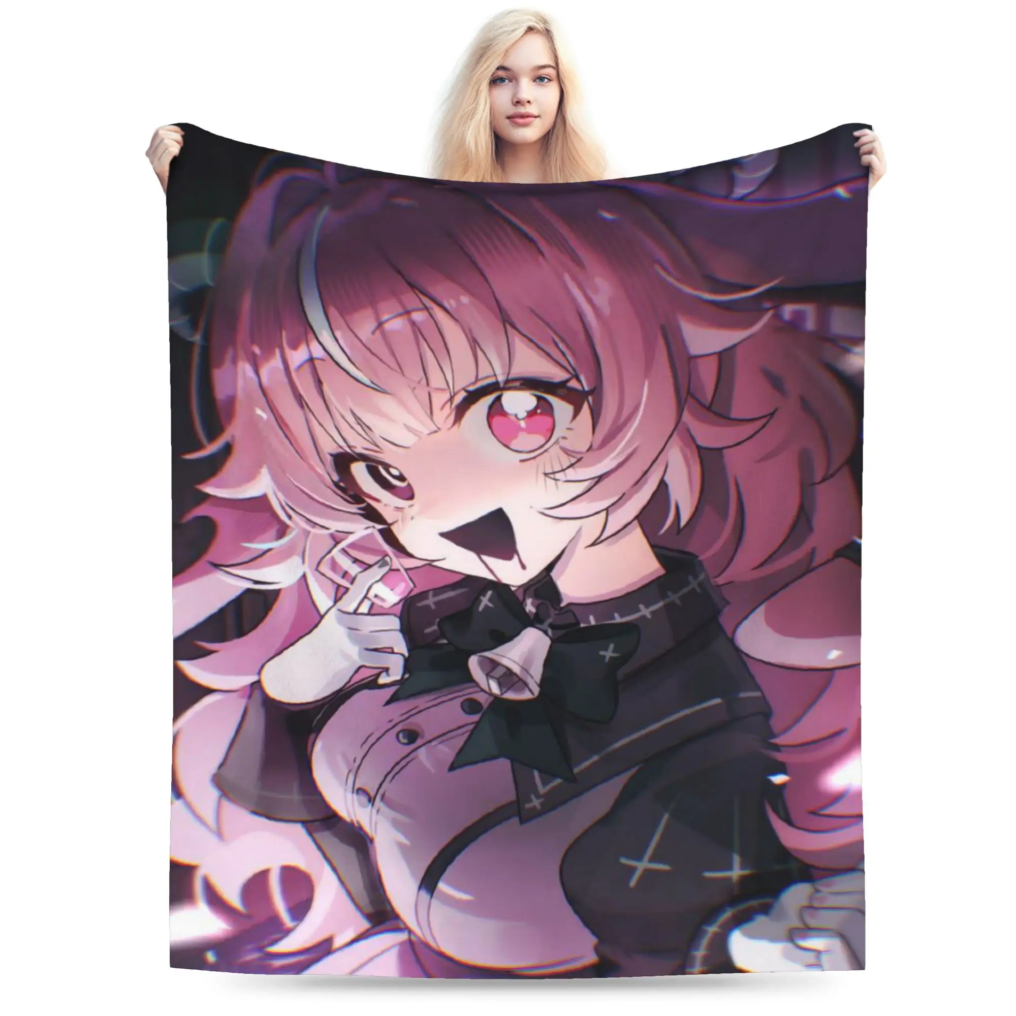 Femme Soule Flannel Blanket Drunken Goddess Reflux Soft Throw Blanket for Living Room Decorative Bedspread Sofa Bed Cover
