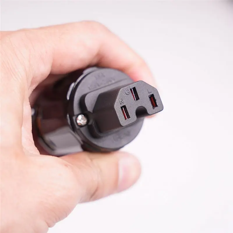 (A32M) 12AWG Hi-End HiFi Audio Universal AC Power Cable Power Cord for Digital Player Power Amplifier US Plug 2 Meter/6.56Ft
