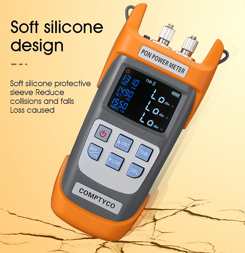 AUA-330U/AUA-330A Handheld PON Power Meter Optical Fiber PON OPM FTTX/ONT/OLT 13