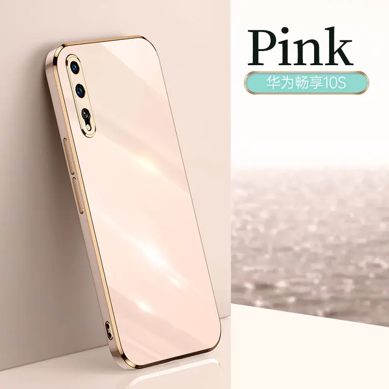 For Huawei Y8P Case Protective Electroplating Shockproof Huawei Y8P Case Cover Silicone TPU Soft