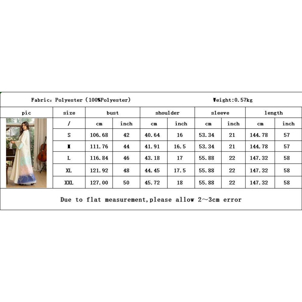 فستان نسائي طويل للحفلات في دبي قفطان عربي موضة متدرجة اللون في الشرق الأوسط رداء كوربان بنمط عرقي إسلامي
