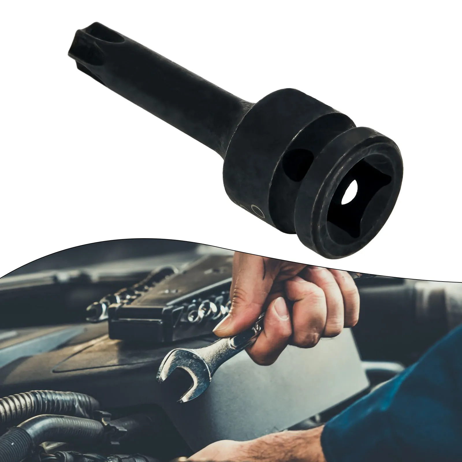 1 قطعة 1/2 بوصة عرافة توركس محول مأخذ التوصيل ل مفك براغي نجمية بت محرك المقبس الهواء وجع محول رئيس ل T20 T40 ل T30 T100 Repai