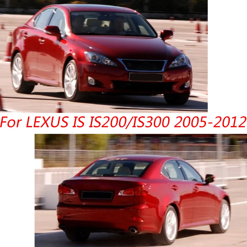 Car Body Styling Sticker Plastic Window Glass Wind Visor Rain/Sun Guard Vent Parts For LEXUS IS IS200/IS300 2005-2010 2011 2012