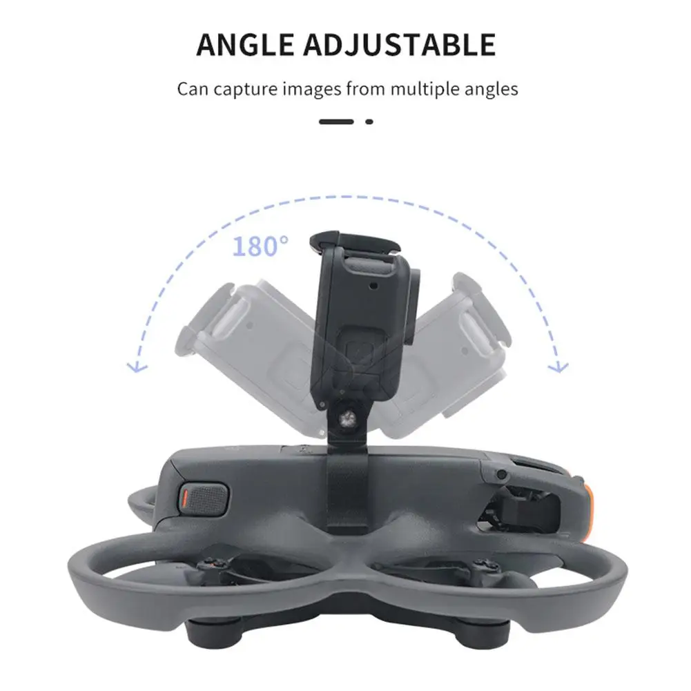  for dji AVATA 2 Drone Expansion Bracket Adjustable Front Rear Angles,stable For GoPro,Insta360 Action Camera Series Accessories