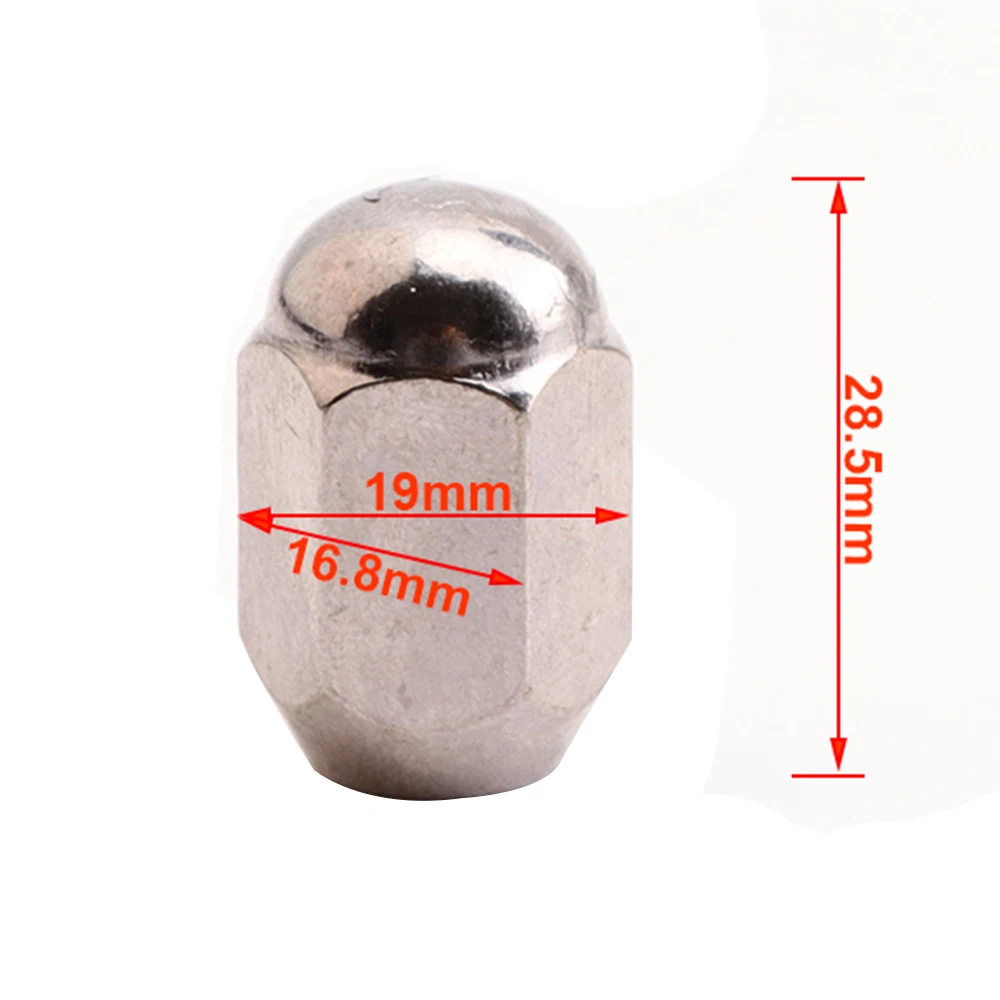

4 шт. шлицевой винт M10x1,25, шпилька ступицы колеса и гайка с проушиной, подходит для ATV Go kart UTV Buggy Quad Bike, крепежные аксессуары для колес