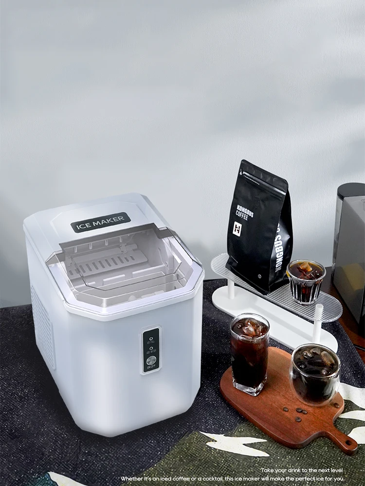 آلة صنع الثلج المنزلية الأوتوماتيكية HiBREW ، التنظيف الذاتي ، المطبخ ، المكتب ، البار ، الحفلات ، 60 هرتز ، 50 هرتز
