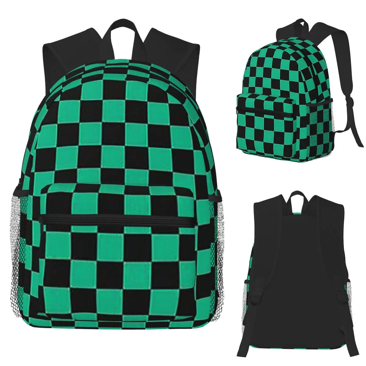 

Nezuko Kimono Demon Slayer Kimetsu No Yaiba Anime Student Backpack School Bag Hiking Daypack for Men Women Bookbag Shoulder Bag