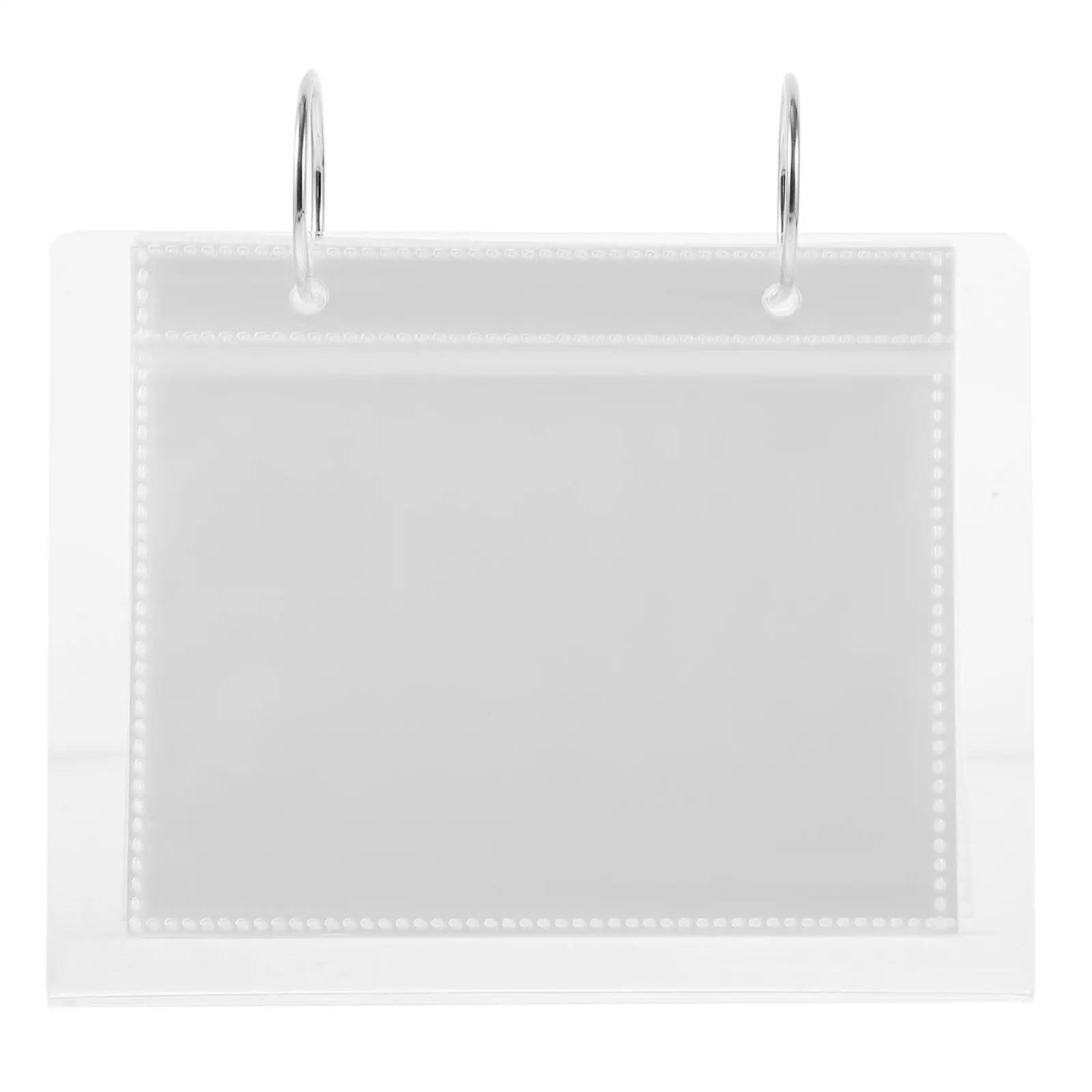 Acrylic Photo Album Flip Picture Frame Small Collage Book Albums Table Top Display Stand Man