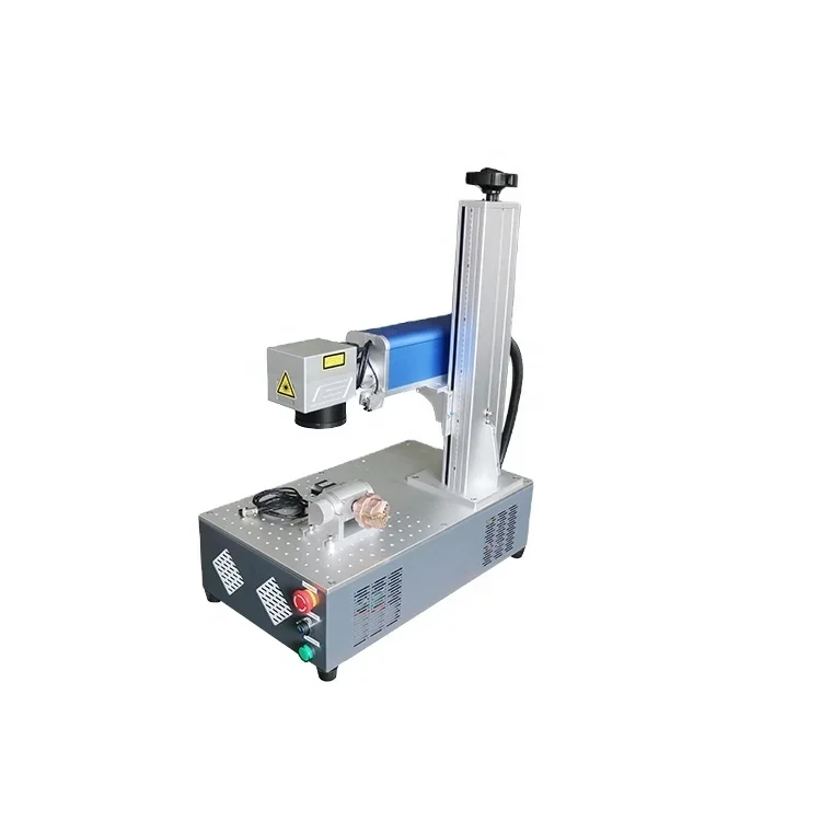 customized Price 50W small  engraving machine for printing on metal and jewelry