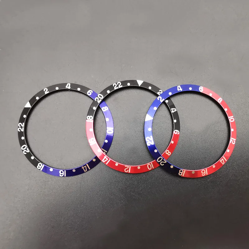 Алюминиевая рамка для часов 36,5 мм для винтажных запчастей часов GMT-Master