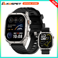 2025 KOSPET MAGIC P10 GPS Smartwatch For Men Anti-Fingerprint AMOLED Screen Dual-Band GNSS IP69K 5ATM Waterproof 180+ Sport Mode