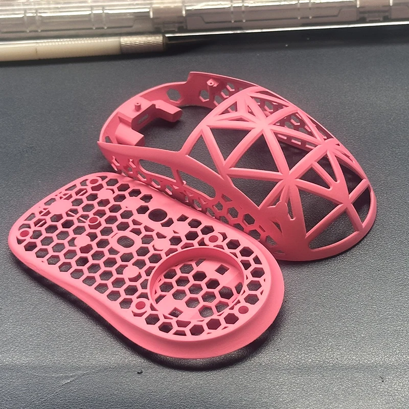 compatible For G PRO X SUPERLIGHT Wireless Mouse Shell - 3D Printed DIY Mini Limited Edition Lightweight Hollow Bottom Case Kit