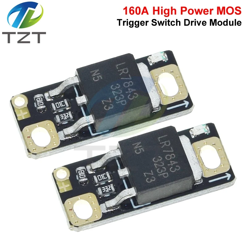 1/3/5PCS 160A High Power MOS Trigger Switch Drive Field Effect Tube PWM Regulation Electronic Switch Control 5-18V