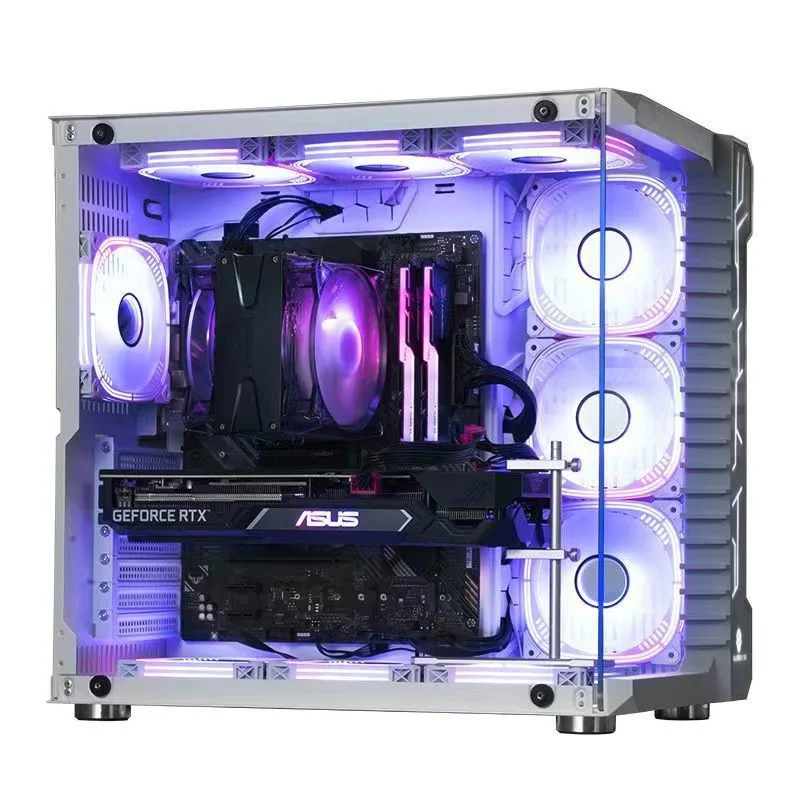 Aluminium Graphics Card Holder Fixed Fan Position Anti Deformation Adjustable Video Card Bracket PC Case Graphics Card Support