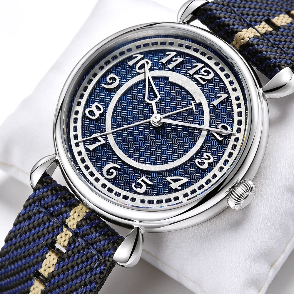 MysteriousCold New 40MM Men's Mechanical Watch 2824 Automatic Movement Sapphire 50M Waterproof Business Wristwatch reloj hombre