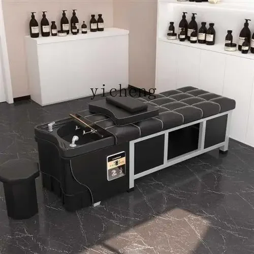 a1 Head Therapy Bed Water Circulation Fumigation Shampoo Chair Hair Saloon Dedicated Beauty Salon Integrated