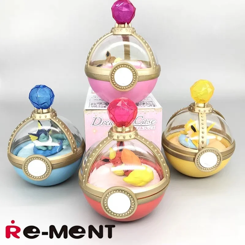 Rement Pokemon Blind Box Eeveelution Schlafball Desktop Ornament Geburtstagsgeschenk 6 Stile Sammlerstück Kinderspielzeug