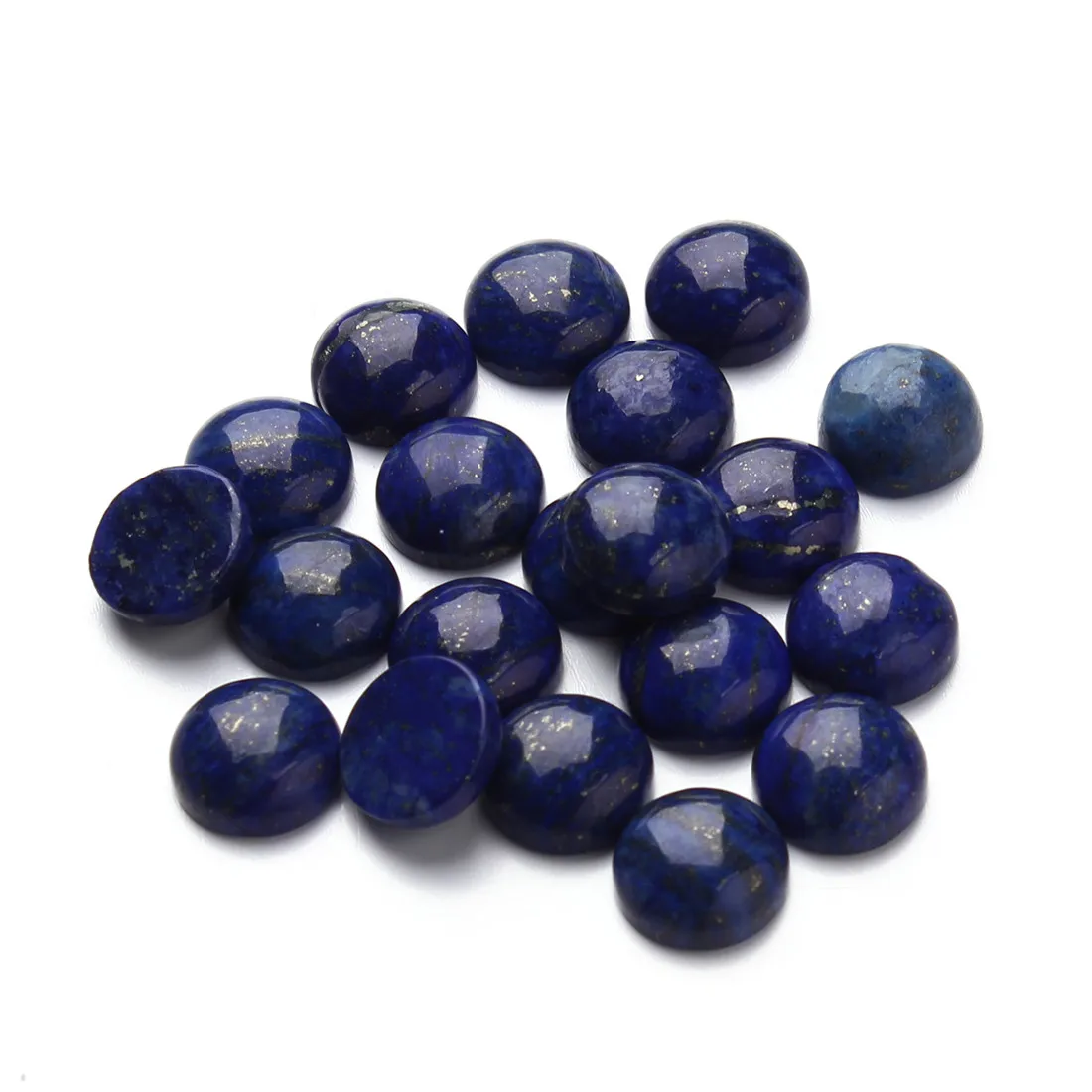 10pcs Round Onyx Cabochons for DIY Jewellery Making