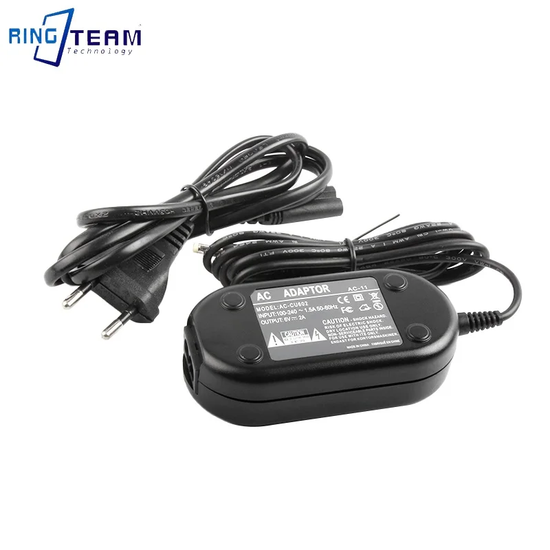 Camera AC Adapter AC-11 AC11 AC-1L AC-2L AC-1 AC-2 for Konica Minolta DiMAGE A200 A2 Z1 Z2 Z3 Z4 Z5 Z6 Z10 Z20 7Hi 5 7 S304