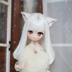 Handmade Anime Cosplay Cat Wolf Rabbit Ears Hairhoop Hairpin Headwear For BJD SD Doll COSPLAY Costume Accessories