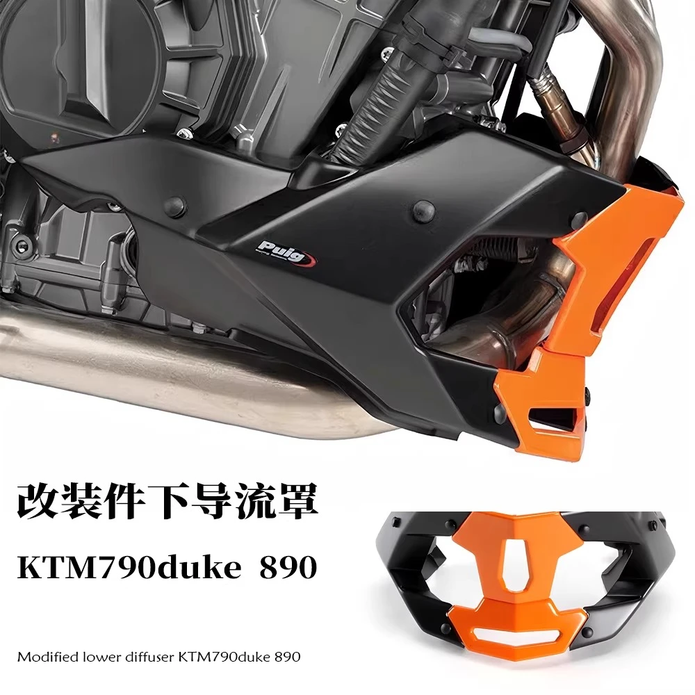 

For KTM790duke 890duke modified parts lower shroud, engine protective cover, shroud