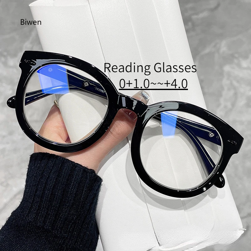 

Anti Blue Light Reading Glasses Women Men Retro Presbyopic Glasses Elderly Hyperopia Reader Eyewear Diopter +1.0 +1.5 +2.0 +2.5