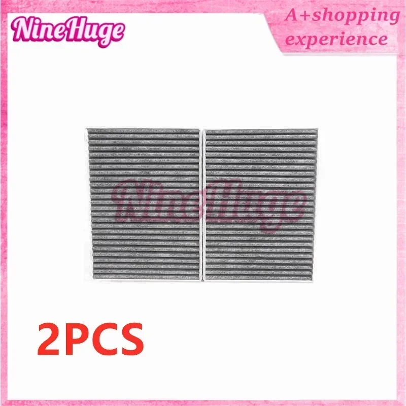 2 قطعة 64 11 9 366 401 فلتر هواء المقصورة من الكربون المنشط مناسب لسيارات BMW 740 Li/740 E/750 I 64119366401 64119366402 64119366403 #3