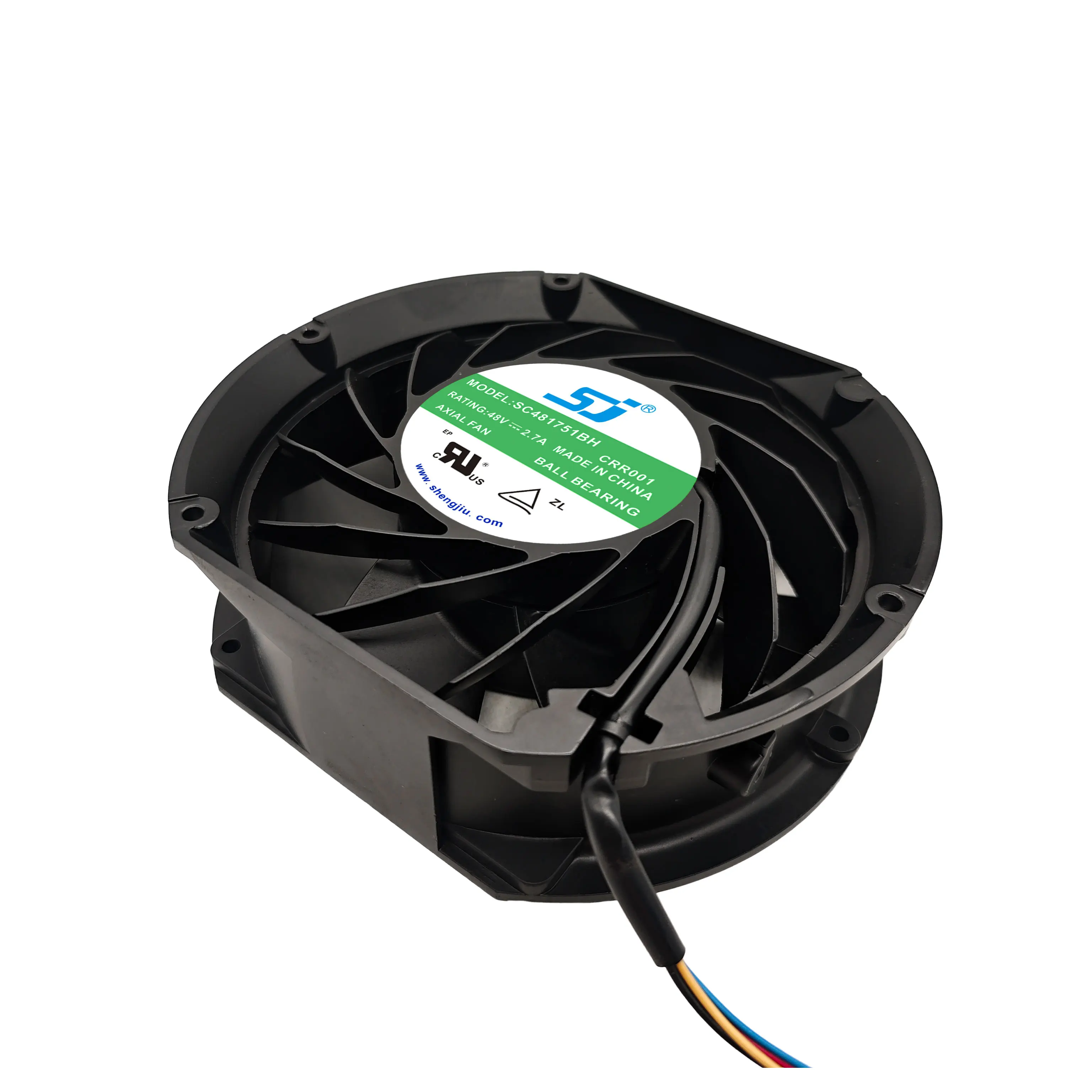 SC481751BH DC 48V 2.7A 172x150x51mm 4-Wire Cooling Fan