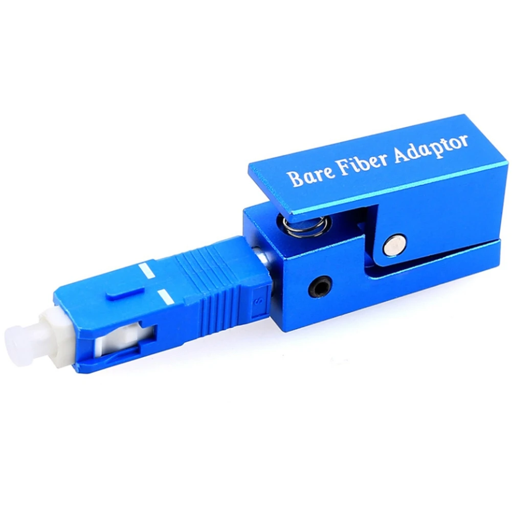 ONCE Fiber Optic Adapter Square Type Bare Fiber Adapter SC Square FTTH Optical Tools Bare Fiber Optic Adapter