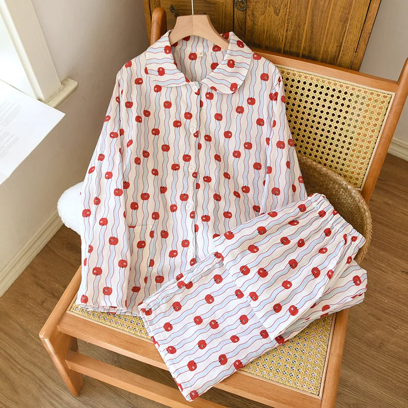 Ensembles De Pyjamas Pour Femmes Couleur Pure Mode Confort Maison Lit Quotidien Tricot Respirant Fil En V Pull A Manches Longues Pantalon Taille P17980740