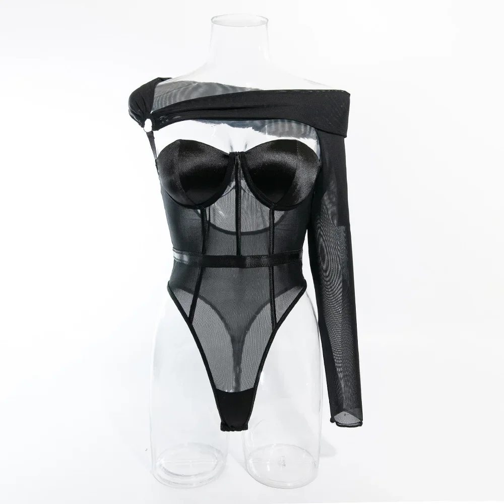 

Summer Club Romper Women Body Suit Ropa Mujer Bottom Thin Sexy Jumpsuit Woman Clothes Overalls Feminino Bodycon Playsuit