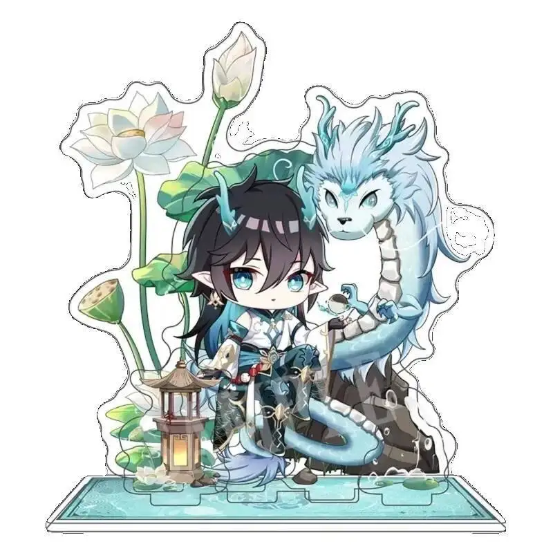 Game  Honkai: Star Rail Cosplay Dan Heng Imbibitor Lunae Cartoon Double Sided Acrylic Stand Up Ornament Collection Gift
