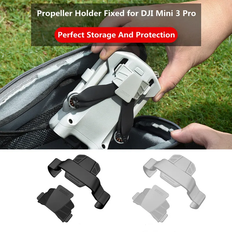 DJI Mini 3 Pro pervane tutucu kanatları sabit stabilizatörler koruyucu pervane bıçakları kayış için DJI Mavic Mini 3 Pro Drone aksesuarları