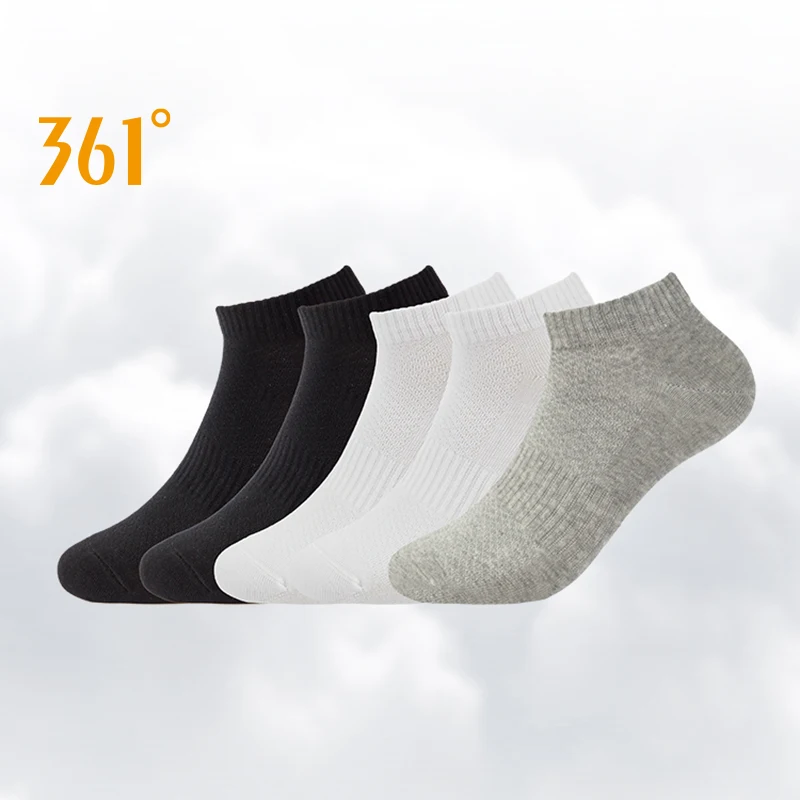 

361 Degrees Men Socks Elastic Breathable Professional Mid-length Short Comfortable Training Middle and Short Tube Male 622517178