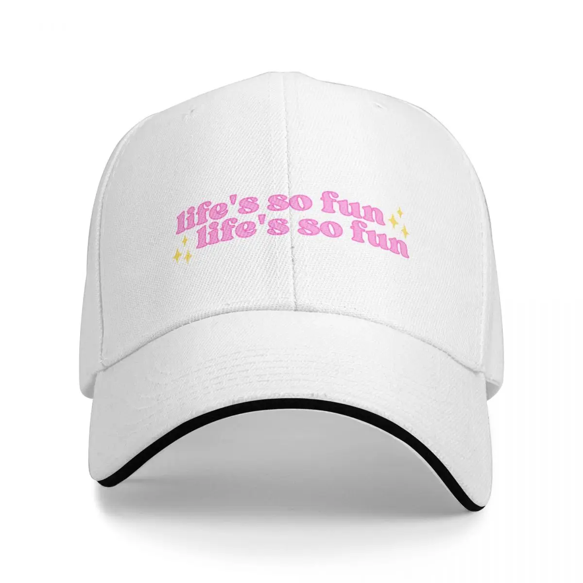 life's so fun, life's so fun | Silk Chiffon, MUNA feat Phoebe Bridgers Baseball Cap derby hat Luxury Cap For Women 2024 Men's