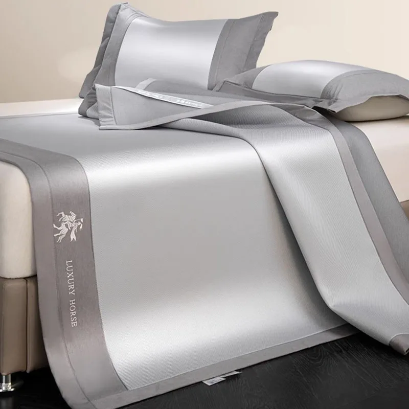 

Высококачественный складной спальный коврик с наволочкой, мягкий, с принтом, нескользящий, летний, приятный для кожи, домашний текстиль для сна