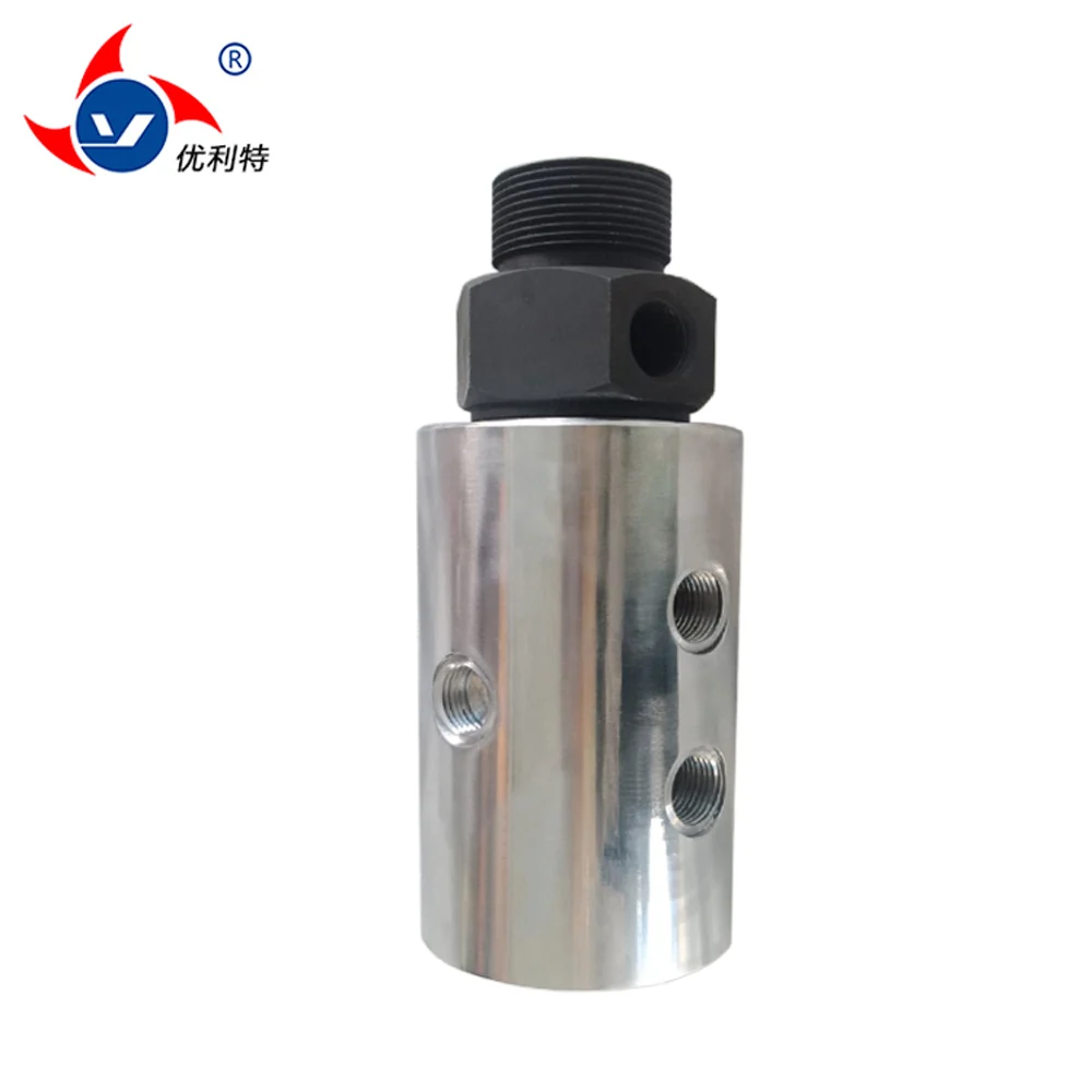 High pressure diametrical connection stainless steel rotary joint for car wash