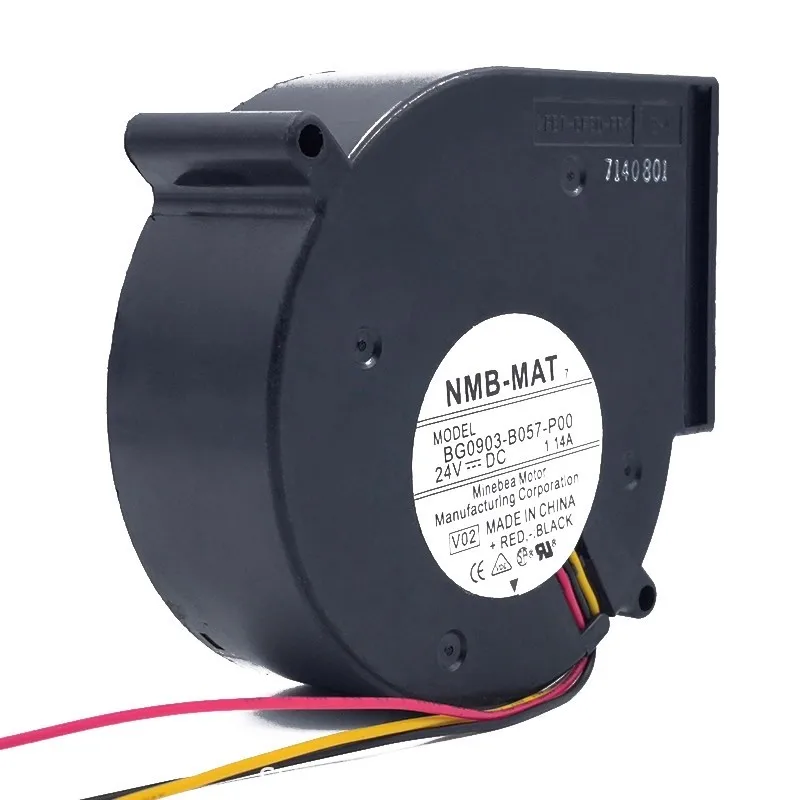 مروحة جديدة لـ NMB BG0903-B057-P00 1.14A 24V 9733 محول التردد مروحة الطرد المركزي دوامة منفاخ 97*97*33 مللي متر