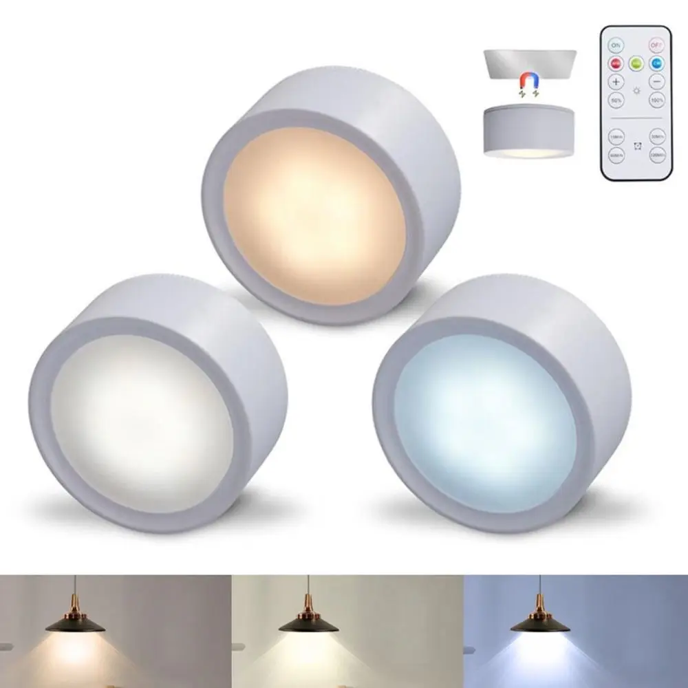 Applique da parete a LED dimmerabili Touch Control luci notturne a memoria alimentate a batteria Wireless con luce dell'armadio telecomandata