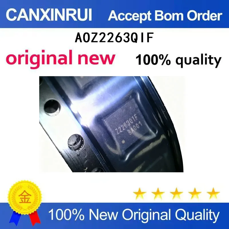 

(5-100 Pieces) New stock AOZ2263QIF Z2263QIF 2263Q1F QFN