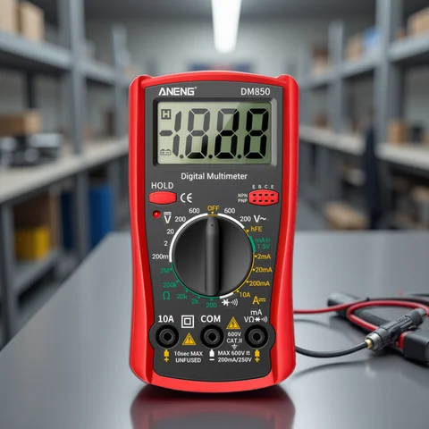 ANENG DM850 Digital Multimeter Automatic Professional 1999 Counts Auto AC/DC Votage Tester Ohm Current Ammeter Detector Tool
