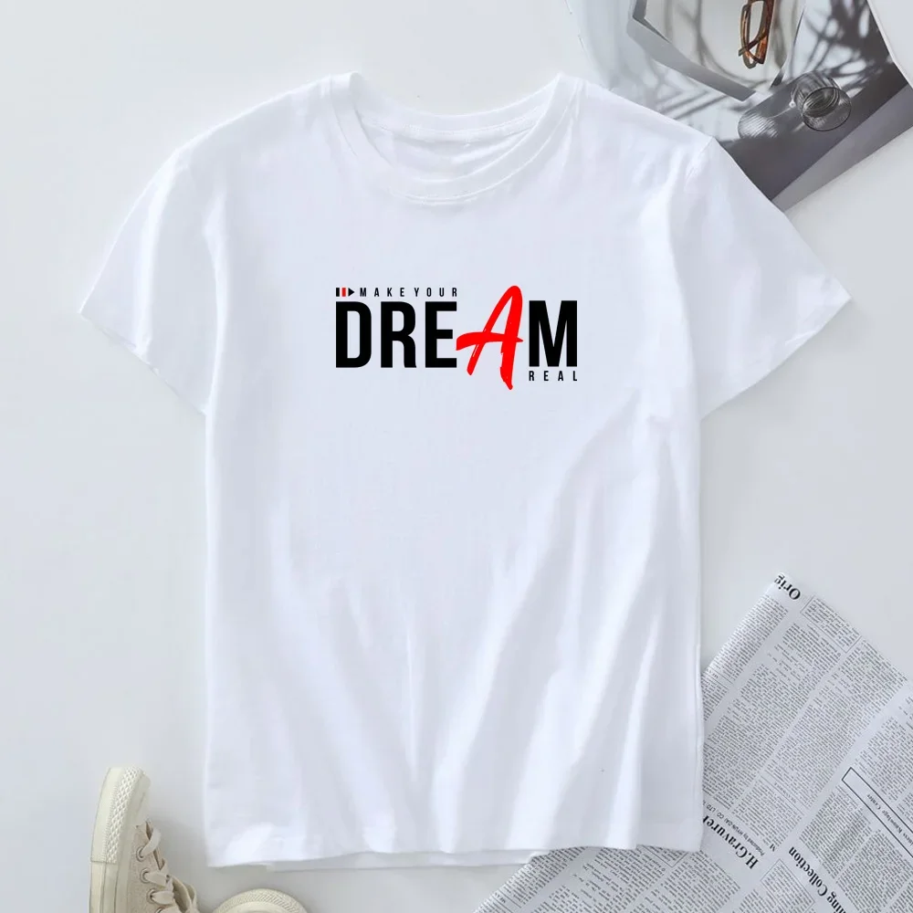 2024 übergroße Baumwolle T-Shirts Sommer Frauen Tops Kurzarm T-Shirt Mode Grafik T-Shirts weibliche Kleidung Frau T-Shirt