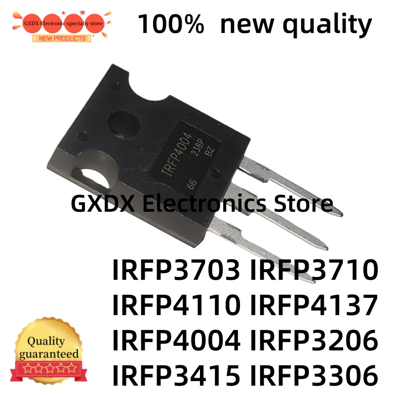 

5-10Uds 100% new quality IRFP3206 IRFP3306 IRFP3415 IRFP3703 IRFP3710 IRFP4004 IRFP4110 IRFP4137 TO-247