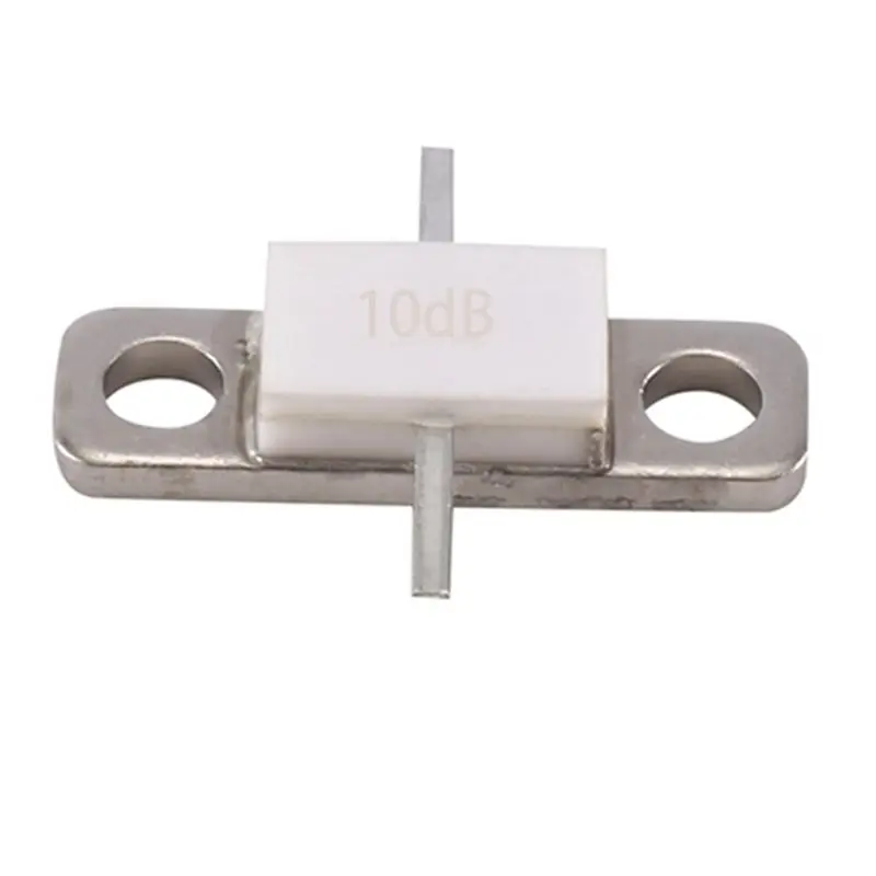 4Pcs 10DB Attenuator 100Watt ATTENUATORS FLANGED 100Watts 10DB DC-3Ghz 50Ohms Full Flange 50OHM DC-3.0Ghz LOW VSWR-A68E
