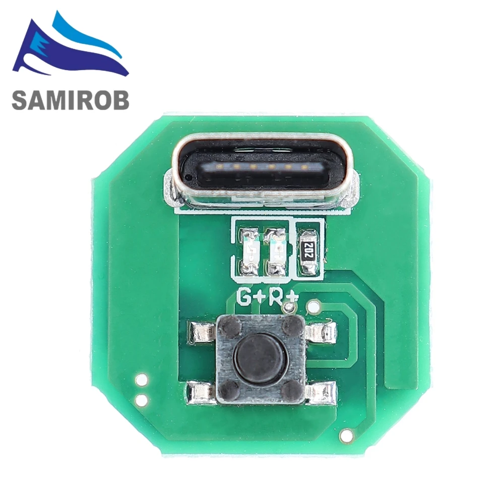 SAMIROB Flashlight driver board, DIY circuit board, TypeC charging port, integrated charging and discharging module