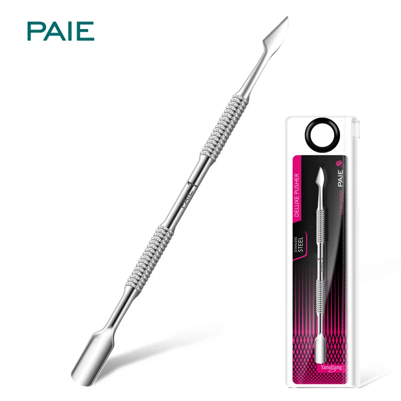 

CNK Hook Type Cuticle Pusher Nail Polish Polish Peeler Scraper Remover Gel Nail Stainless Steel Clean Manicure Tool for Nail Art