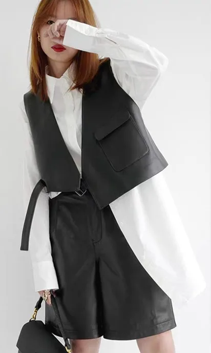 

Vests Waistcoats Thin Womens Black Winter Anti-Freezing Double-Sided Thermal Pads Full Lining Splashproof Detachable Sleeveless