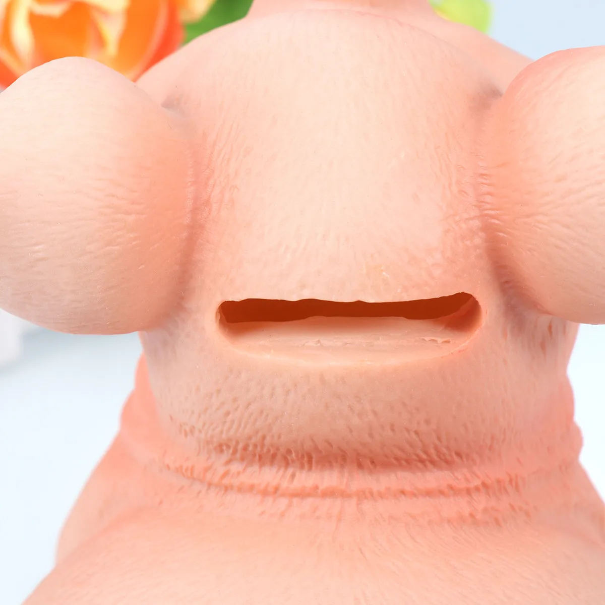 Adorable Piggy Bank Resin Material Coin Bank for Adults Accepts Pennies Nickels Dimes Quarters Dollar Coins Bedroom